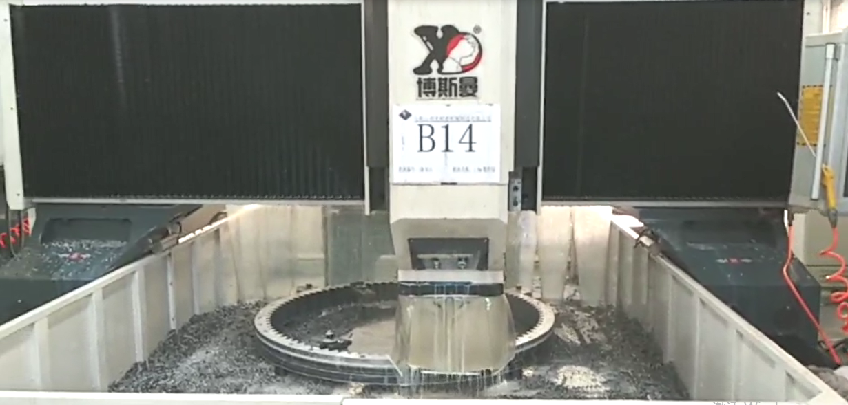 博斯曼重型2016型回转支承加工