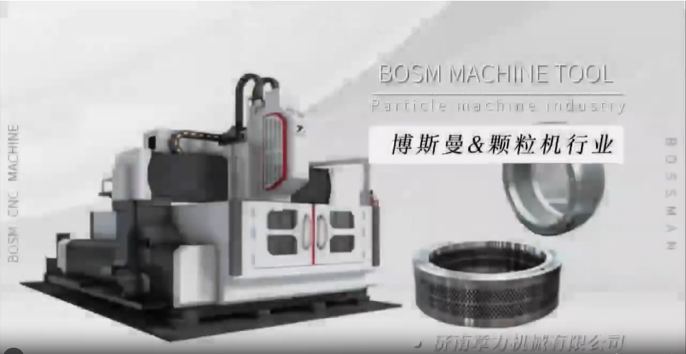 博斯曼1616型颗粒机环模加工