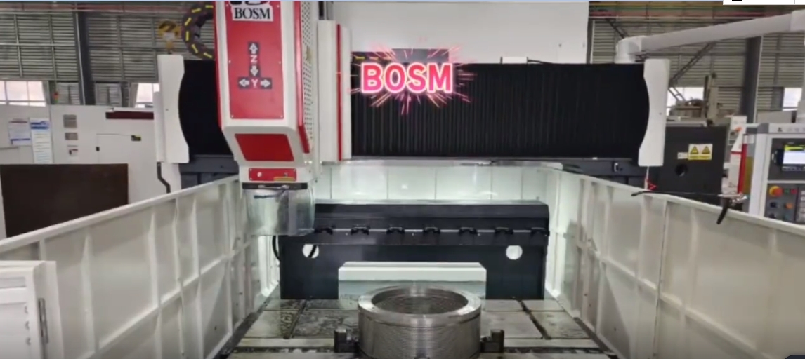 BOSM-1616型颗粒机环模钻孔 铣槽加工